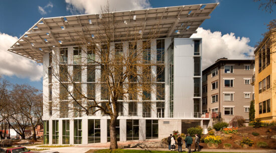 The Bullitt Center in Seattle, Washington has achieved the “first” of many categories, including the first office building in the U.S. to achieve FSC Project Certification and undergo the Living Building Challenge. (Photo courtesy The Miller Hull Partnership)