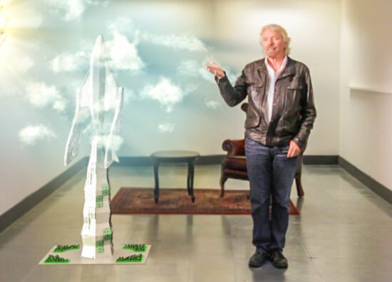 Sir Richard Branson of the Virgin Group and Co-founder of the Carbon War Room. (Photo courtesy The Carbon War Room)