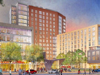 Rendering of the University Apartments at the College Avenue Campus at Rutgers University