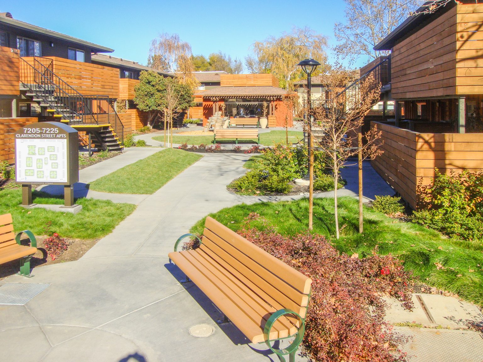 Clarendon Street Apartments in San Jose, California. (Photo courtesy Arbor Building Group, Inc.)