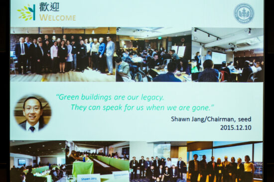 Shawn Jang, Chairman of seed, shares his thoughts on green buildings as our legacy. (Image courtesy Shawn Jang) 