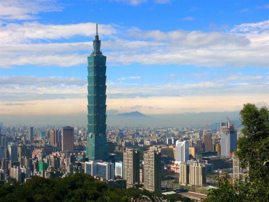 Taipei 101 is the world’s tallest LEED v3 EB: O + M Platinum-certified building in the existing building operations and maintenance category. (Photo courtesy Taipei 101)