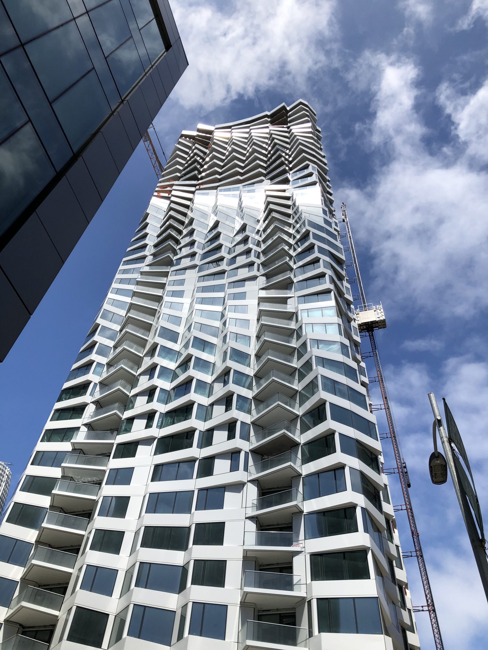 MIRA, an urban residential development designed by Studio Gang and developed by Tishman Speyer is targeting LEED Gold. (Photo by Mignon O’Young)