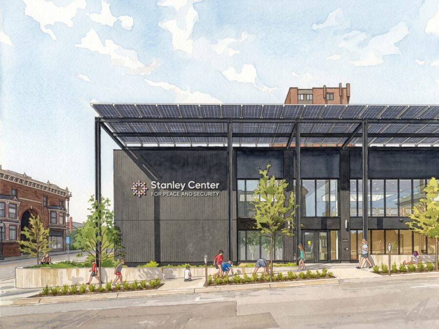 Illustration of Stanley Center for Peace and Security – Entry Photograph (2024 AIA Iowa Impact Award & 2023 Design Awards Submission ED2023-562)