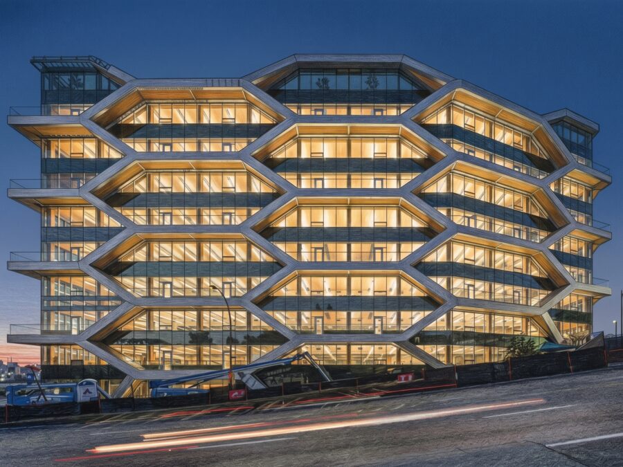 Vancouver Timber Tower Replaces Concrete Core with Braced Frame